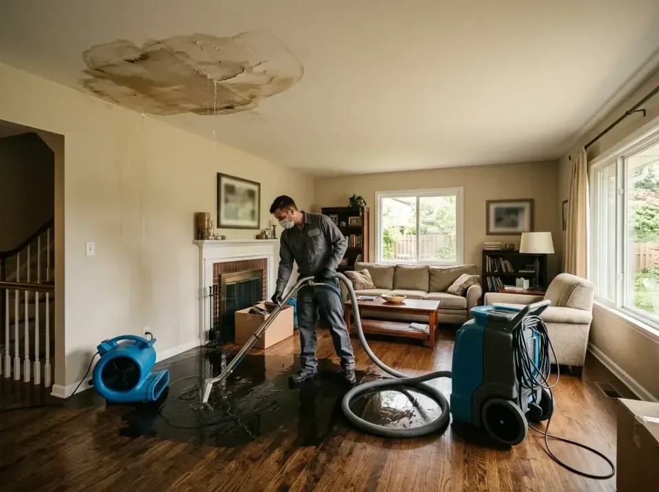 attic-pipe-burst-ceiling-drip-008 — frequently asked questions, Water Damage Restoration & Carpet Care in Fort Valley, GA